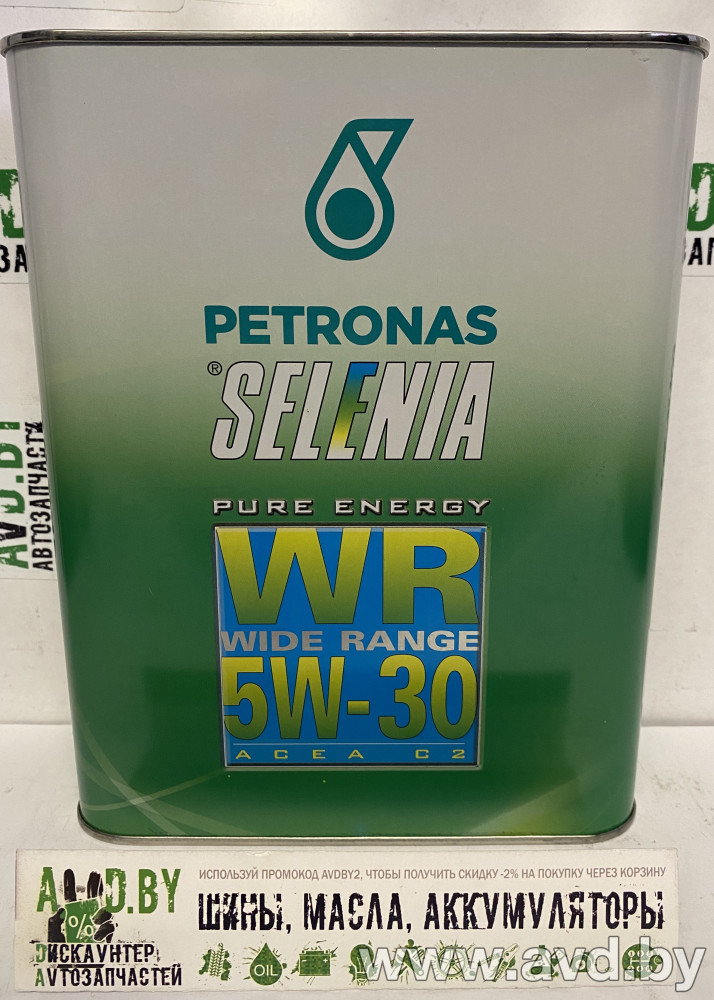 Купить Моторное масло SELENIA WR Pure Energy 5W-30 Acea C2 2л  в Минске.